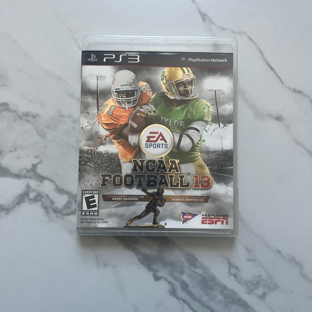 Playstation 3 PS3 NCAA 13 working condition video game
